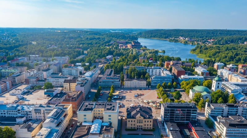 Hämeenlinna ilmakuva