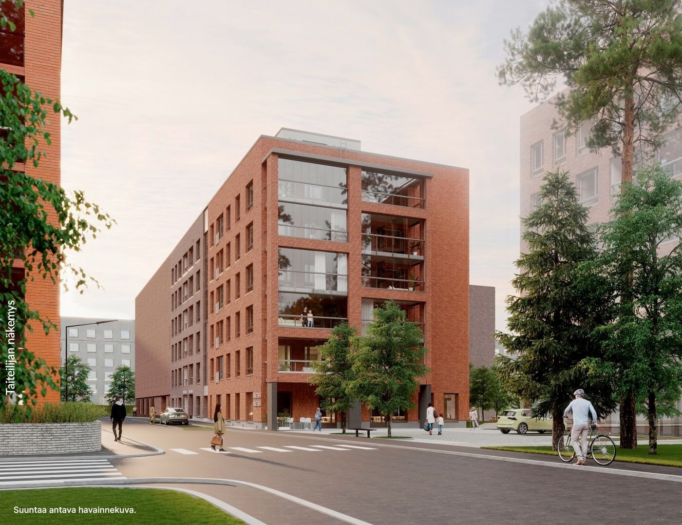 Mellunmäki_ounasvaarantie12_havainnekuva